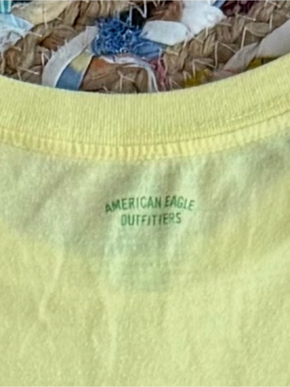 Y2K Butter Yellow' 'Get a Grip' Graphic Tee - Picture 5 of 5